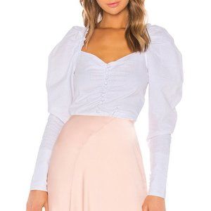 NWT🌟 BIRGITTE HERSKIND White Gabriella Blouse